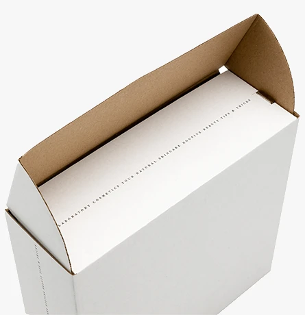 pudełko ekologiczne z nadrukiem biało czarnym Wonders wsparcie sprzedaży 